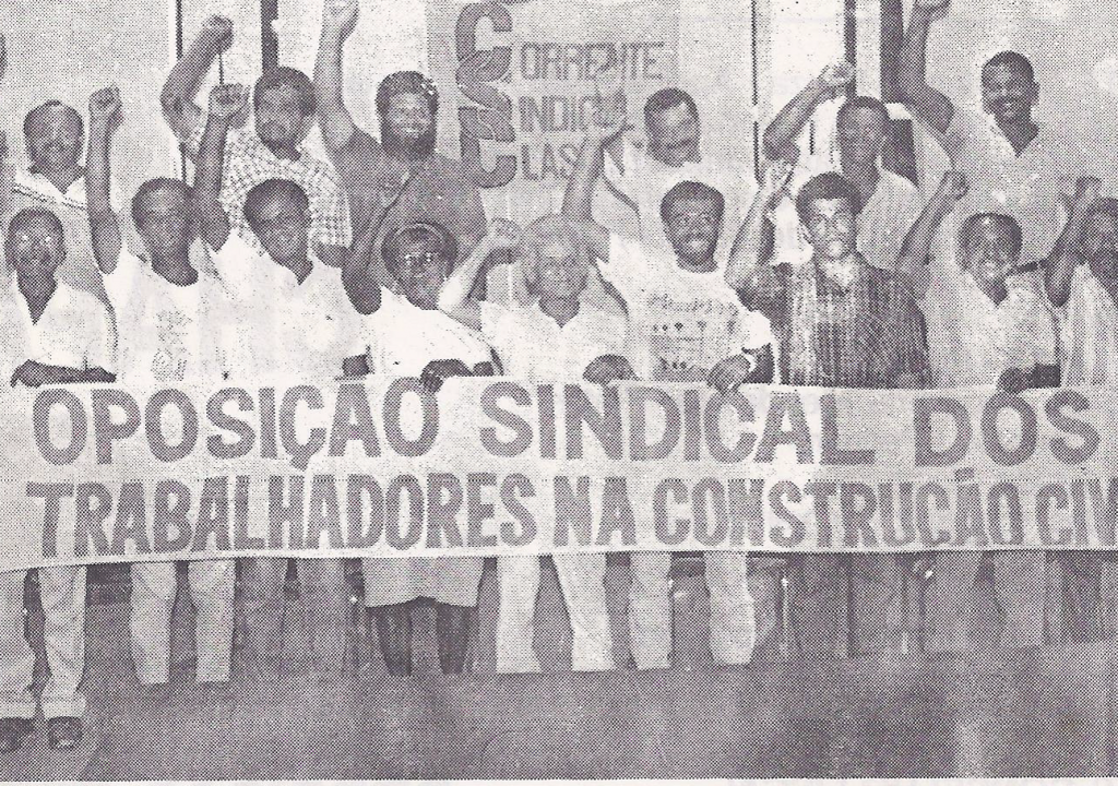Primeira Diretoria Classista do sindicato após “A Revolta dos Peões”