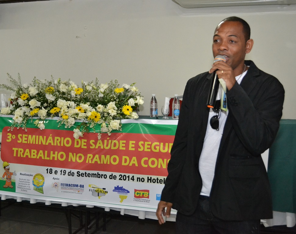 Diretor de Assuntos de Saúde do Trabalhador do SINTRACOM-BA
