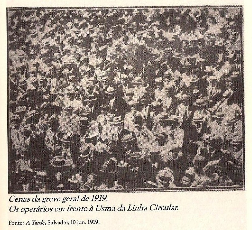 Os trabalhadores da construção civil na greve geral de 1919
