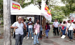 CTB reuniu lideranças sindicais em ato contra o golpe e em defesa dos direitos