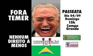 Manifestação em defesa da democracia aconteceu no domingo, quarta tem Grito dos Excluídos