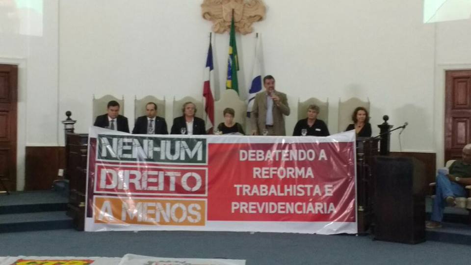 Seminário debateu reformas trabalhista e previdenciária