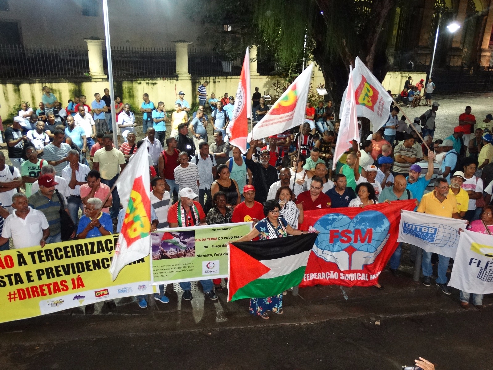 30/03, Dia Internacional da FSM em apoio à Luta do Povo Palestino