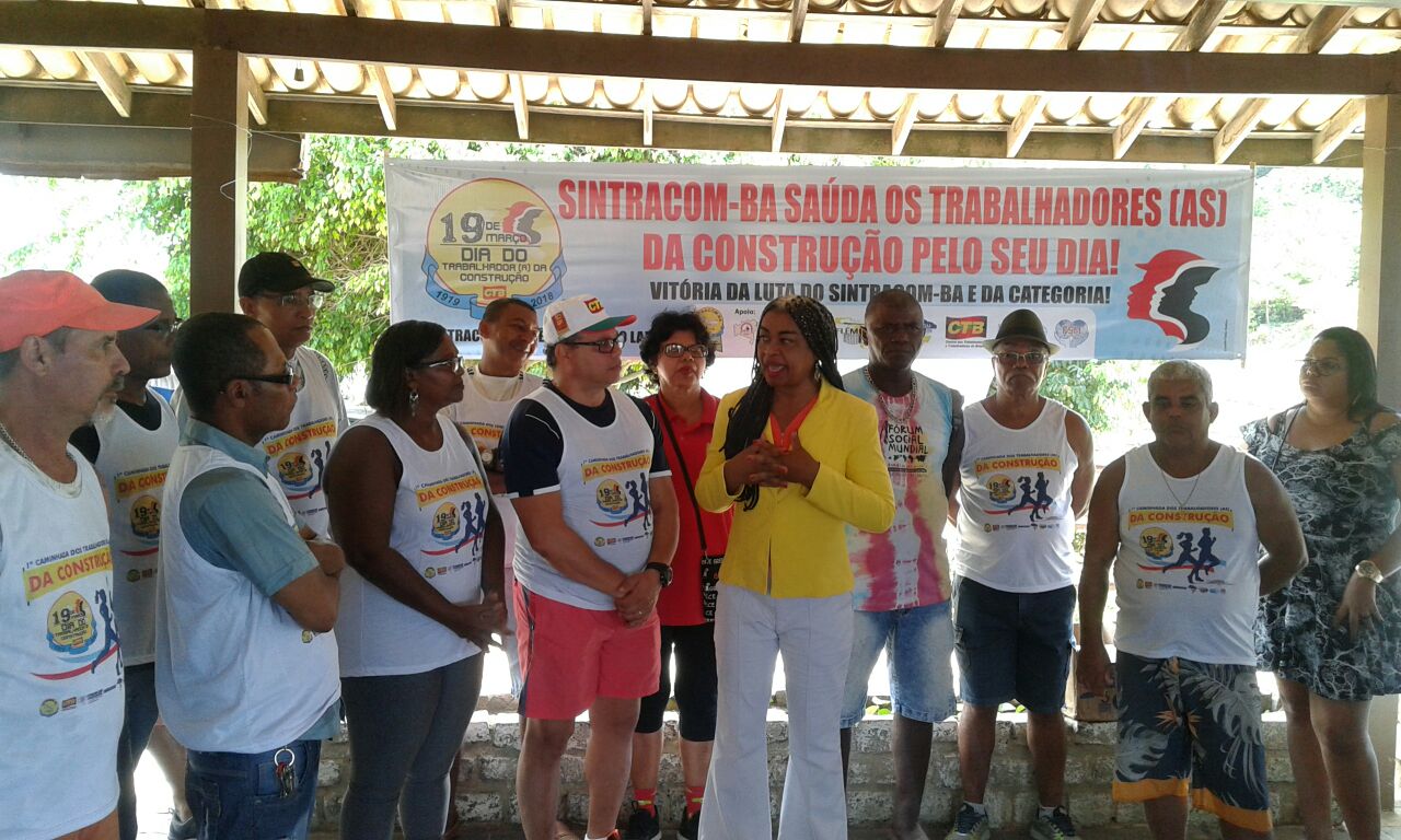Viva 19 de Março - Dia dos Trabalhadores (as) da Construção!