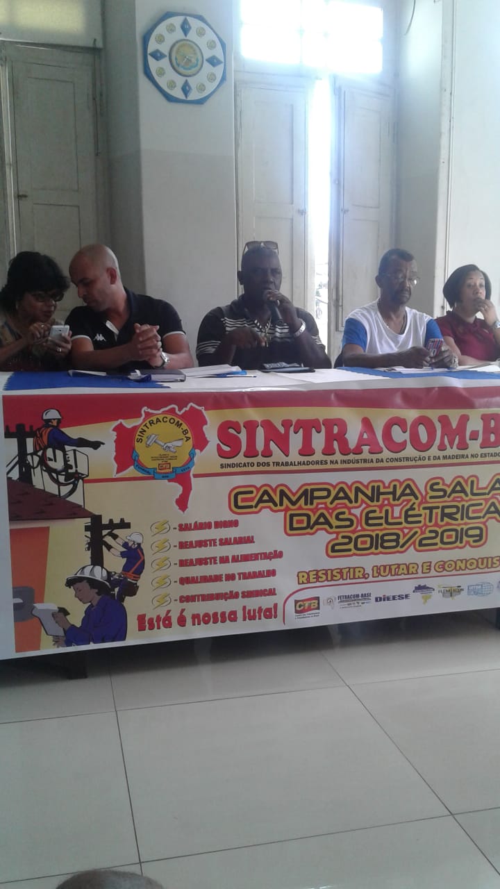 Seminário de Planejamento: Campanha Salarial das Elétricas 2018 / 2019