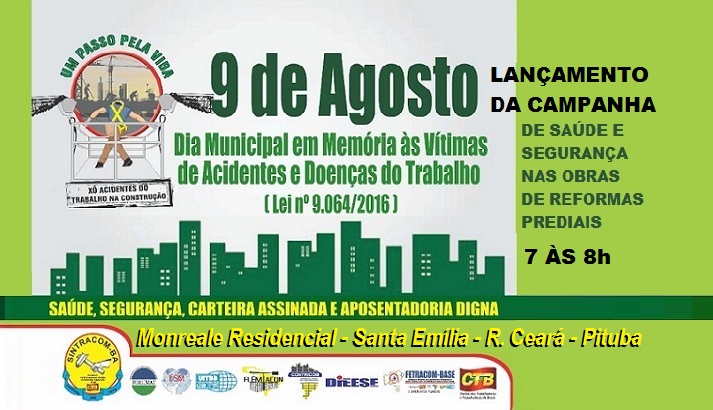 Campanha de Saúde e Segurança em obras de reformas