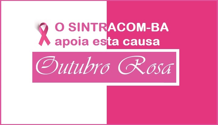 Começa o Outubro Rosa, mês de combate o câncer de Mama