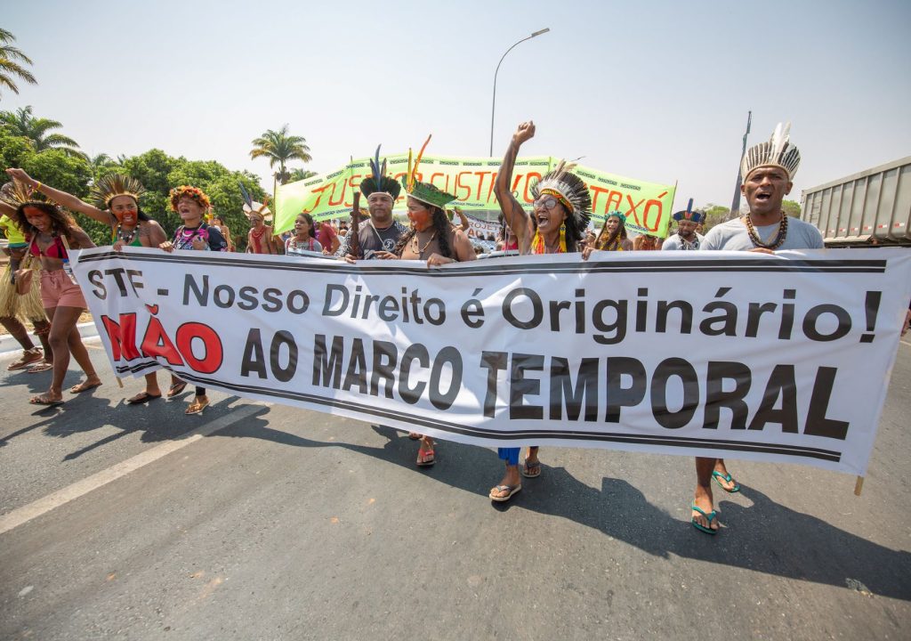 NÃO AO MARCO TEMPORAL: DECLARAÇÃO DA FLEMACON, FETRACOM-BASE E SINTRACOM-BA