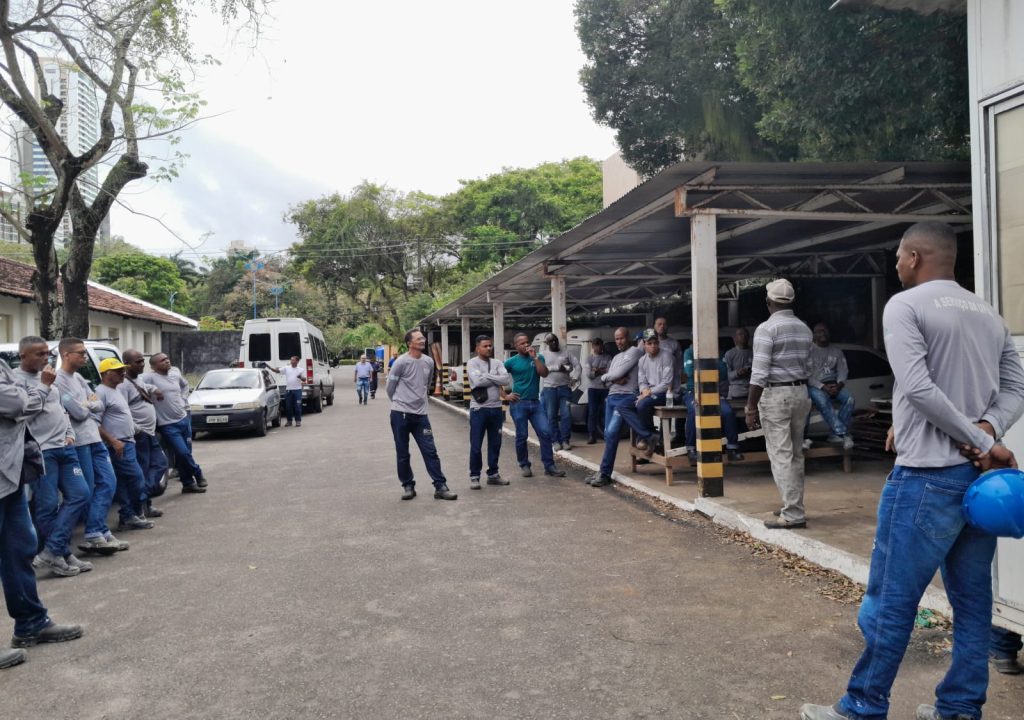 SINTRACOM-BA no DDS na RCS: campus da UFBA, em Ondina