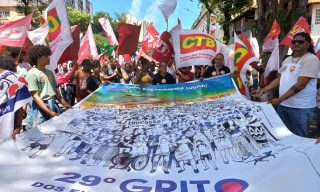 SINTRACOM-BA participa do 29º Grito dos Excluídos, junto com a CTB Bahia