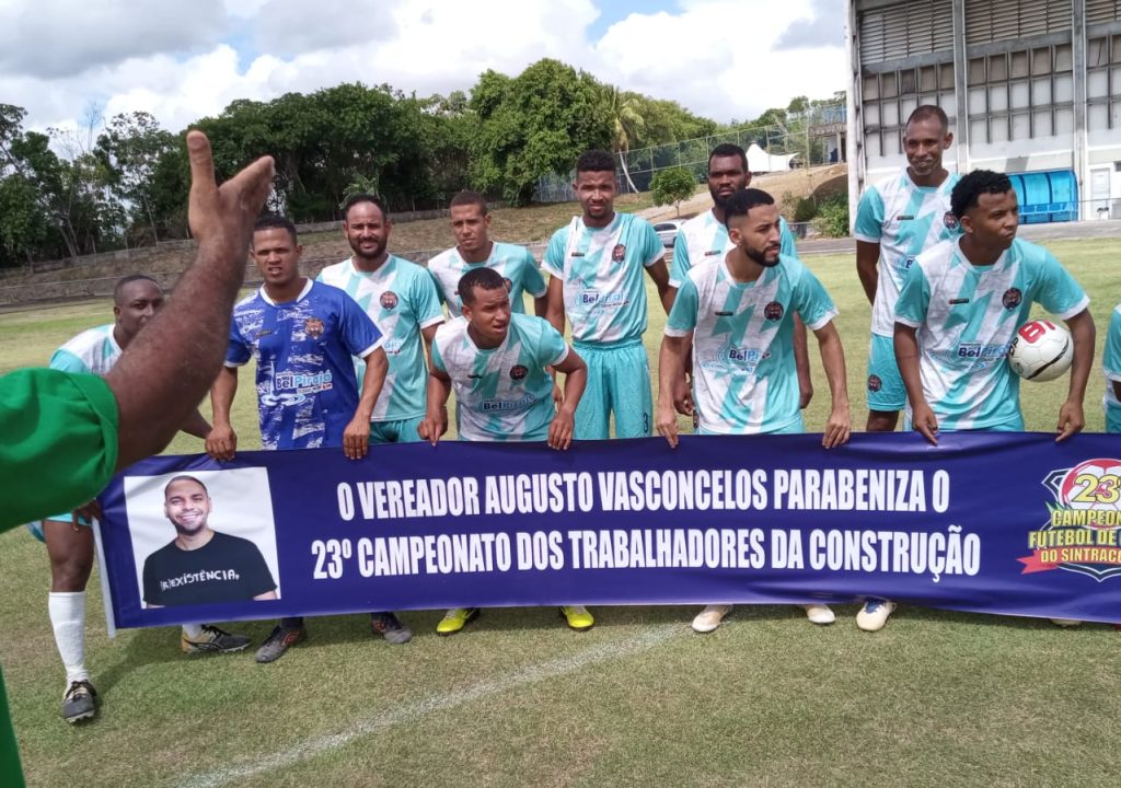 A bola rolou na abertura do 23º Campeonato de Futebol de Campo do SINTRACOM-BA 2023