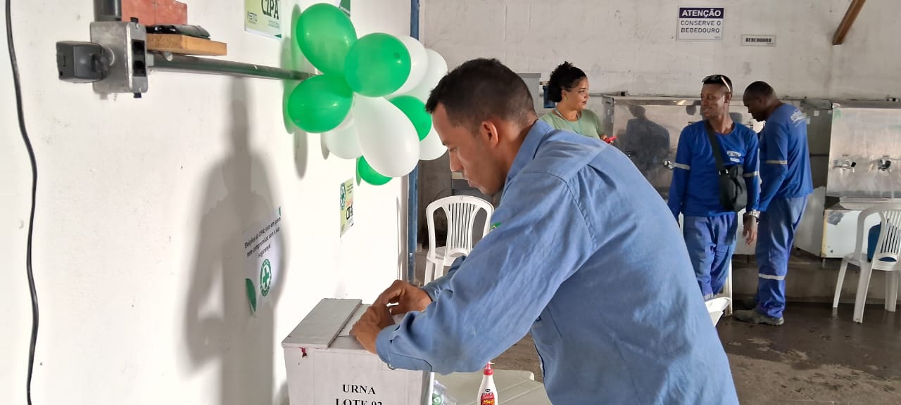 Metro / Embasa: Eleição da CIPA