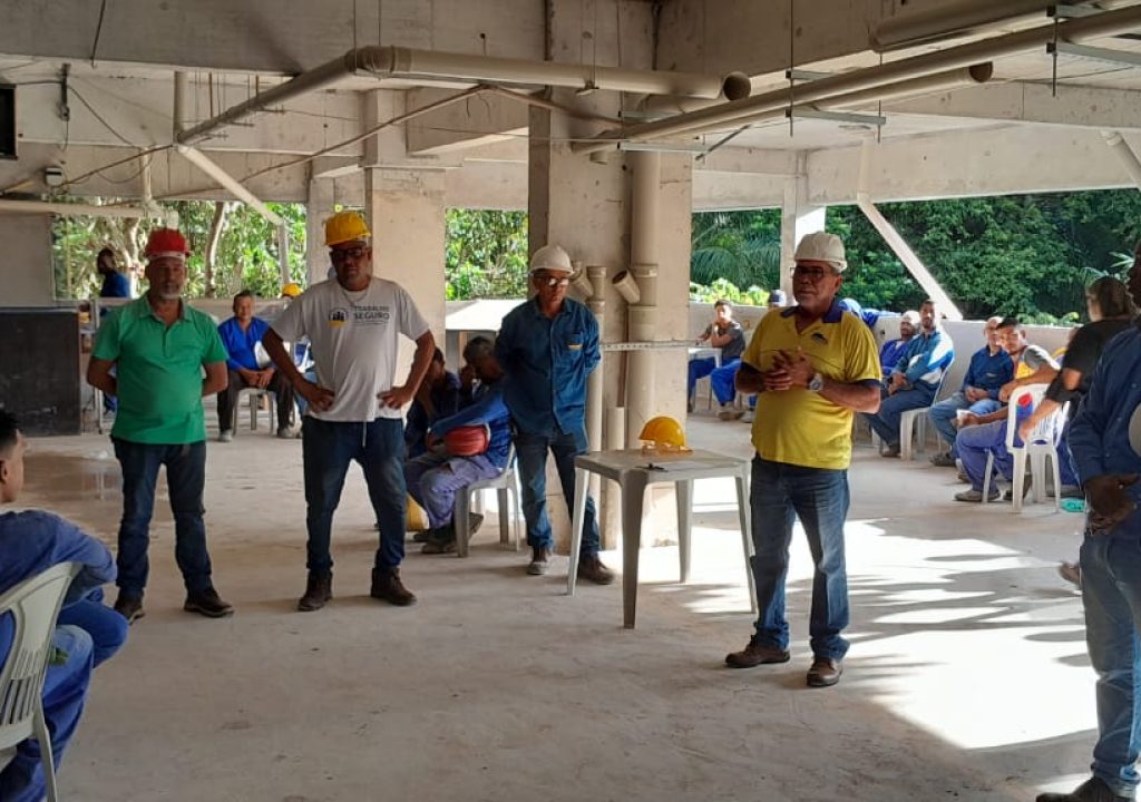SINTRACOM-BA participou de DDS na empresa São Conrado, em Alphaville