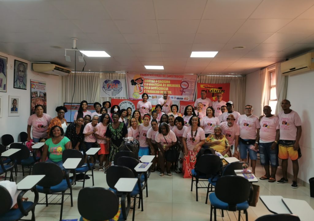 8M Dia Internacional da Mulher: SINTRACOM-BA promove atividade e mulheres e trabalhadoras (fotos)