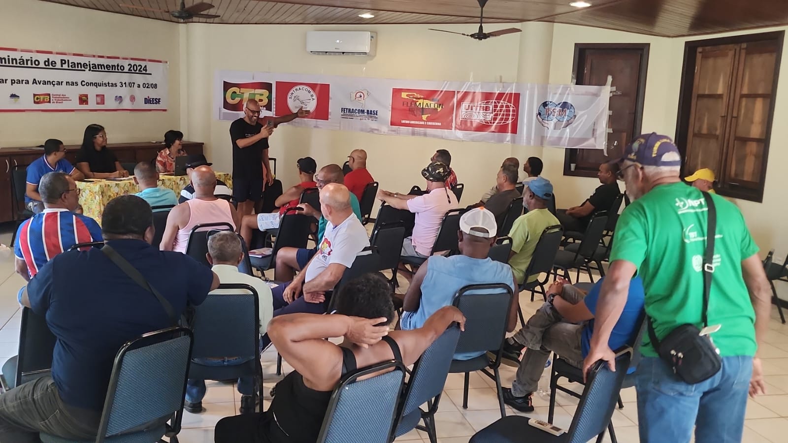 Seminário de Planejamento do SINTRACOM-BA: Confira Fotos e Vídeos