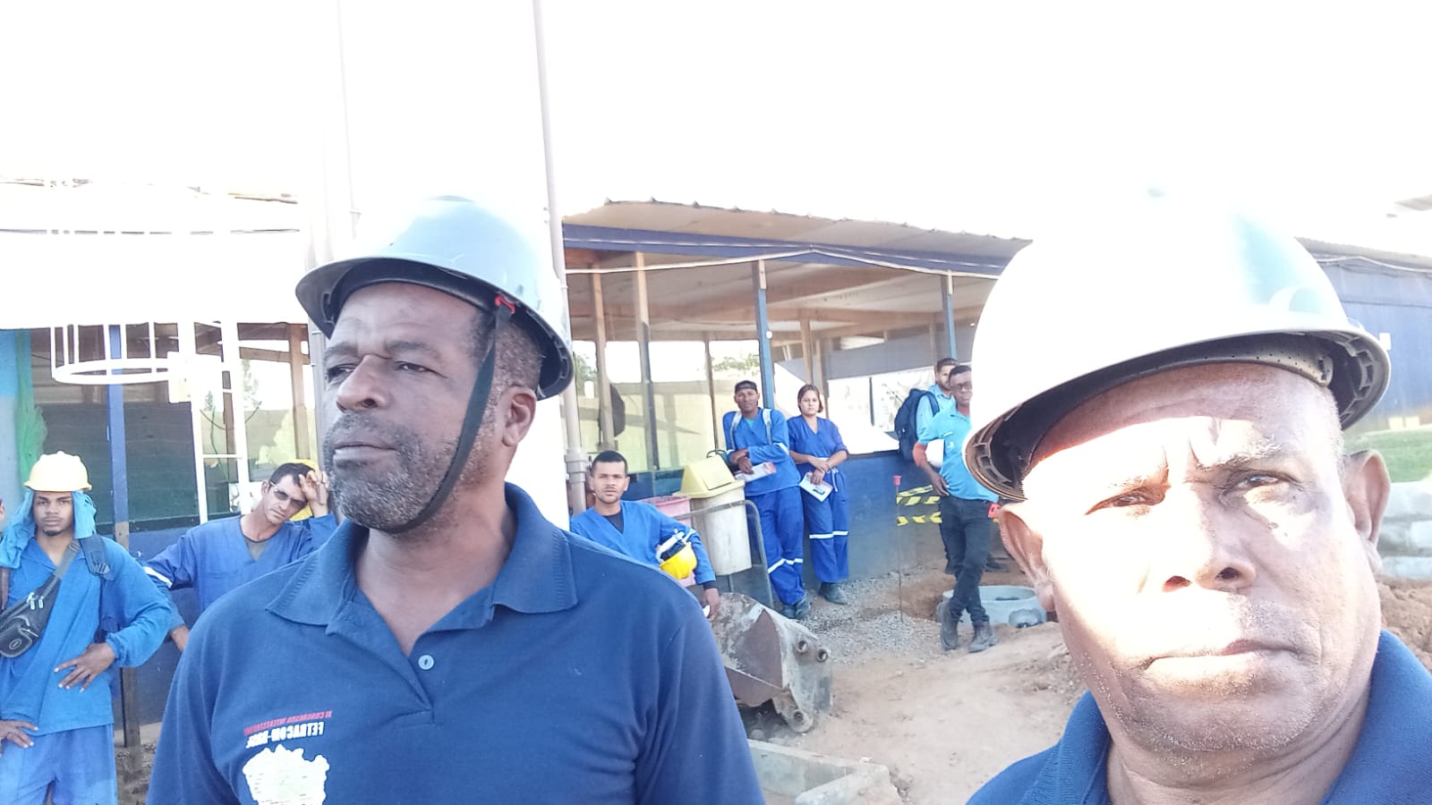 Nova Soure: SINTRACOM-BA participou do DDS no canteiro da Paraguaçu, obra da Gujão