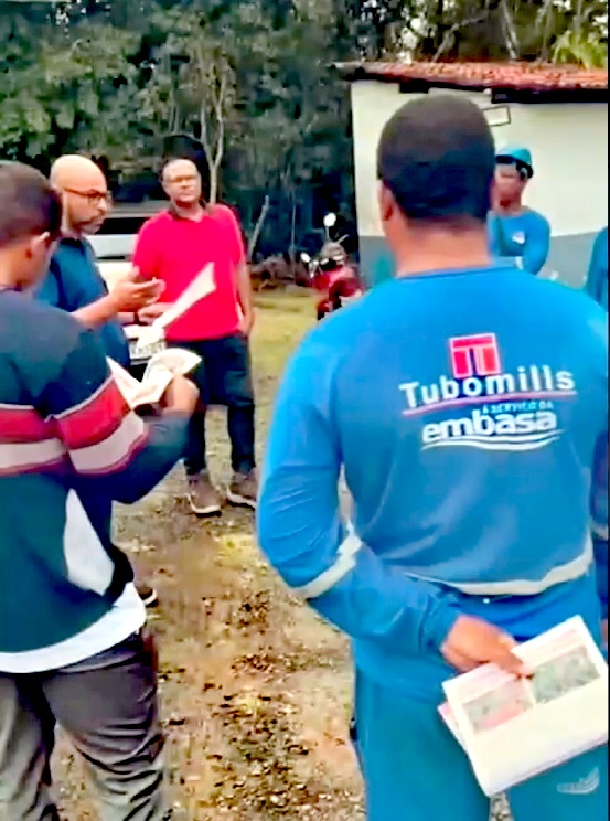 Tubomills (Embasa): Vitória da luta do SINTRACOM-BA com os trabalhadores (as), em Itacaré e região Baixo Sul