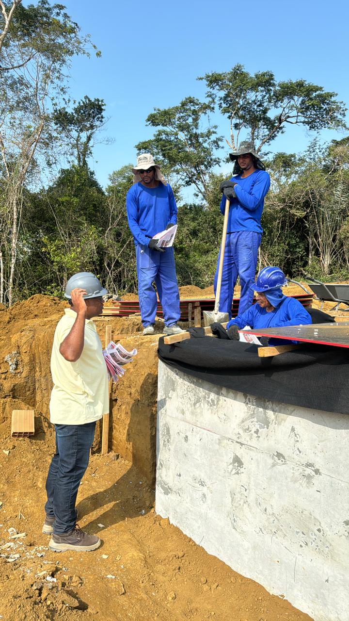 Vídeos e fotos: Diretores visitam canteiros de obras, nos municípios de Ubaíra, Santa Inês, Pilão Arcado, Remanso e Sento Sé