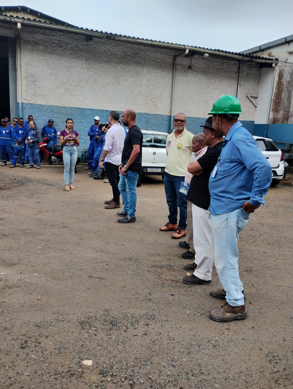 SINTRACOM-BA participou do DDS na Camel, prestadora de serviços Embasa