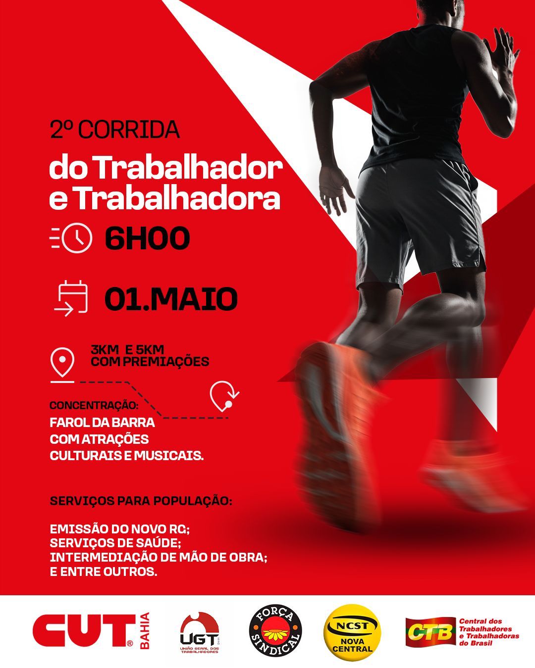 IIª CORRIDA DO TRABALHADOR E DA TRABALHADORA