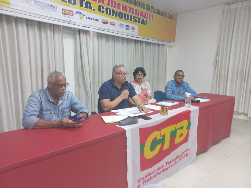 FETRACOM-BASE debate Congressos Estadual e Nacional da CTB