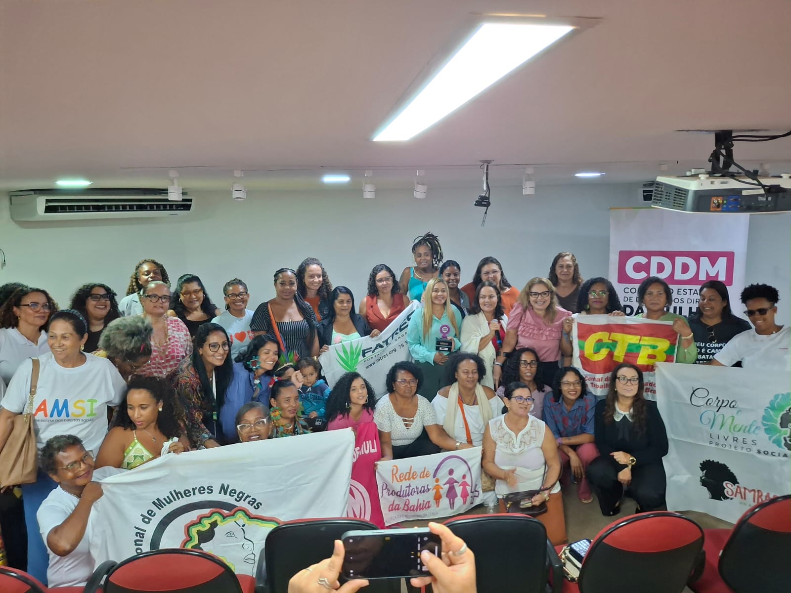 A força das mulheres sindicalistas da CTB Bahia no CDDM