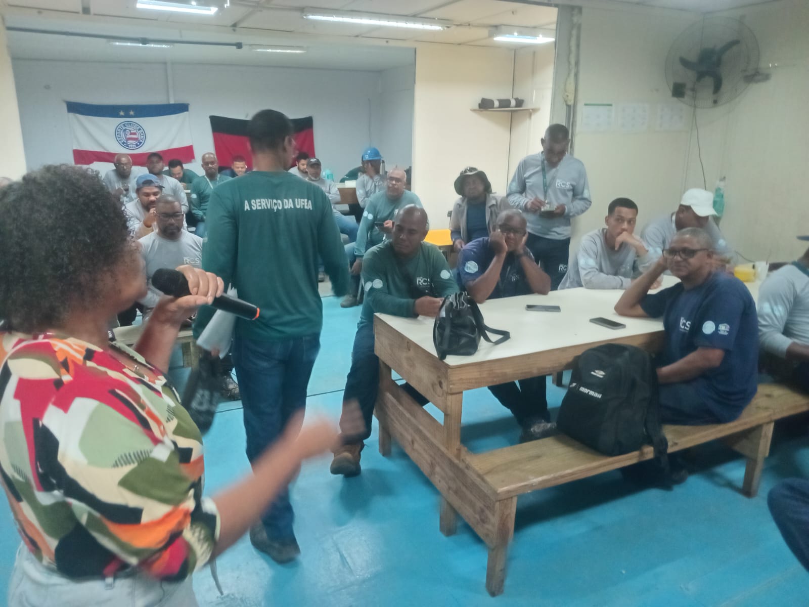 Grupo RCS, obra UFBA, Ondina: Vitória dos trabalhadores (as)!